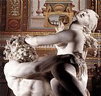 Gian Lorenzo Bernini Canvas Paintings - The Rape of Proserpine [detail 4]